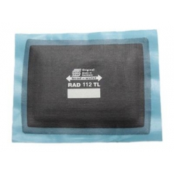 Пластир ремонтний для радіальних шин Rema Tip-Top 112TL 70x115 мм 10 шт Пластир ремонтний для радіальних шин Rema Tip-Top 112TL 70x115 мм 10 шт