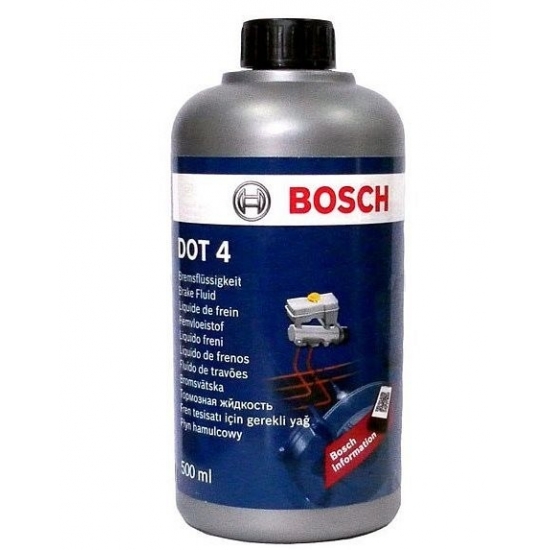Тормозная жидкость Bosch DOT 4 0.5 л 1987479106