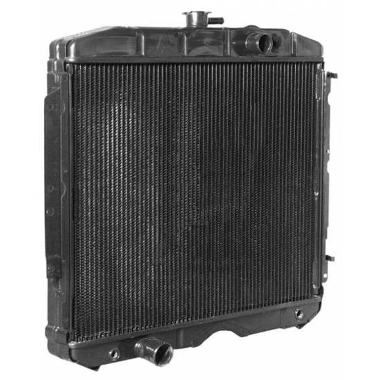 Радиатор водяного охлаждения ГАЗ-3307 3-рядный медный ШААЗ 3307-1301010