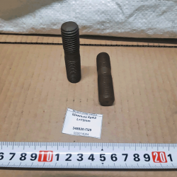 Шпилька опори переднього мосту КрАЗ L=72mm, М18х2,5-26 / М18х1,5-35 348820-П29