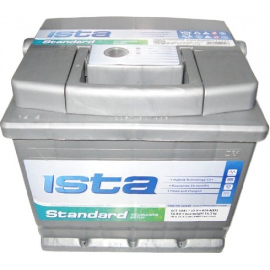 Акумулятор автомобільний ISTA Standard 6СТ-100 A1