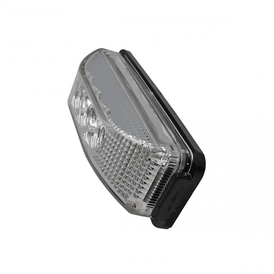 Ліхтар габаритний LED білий FG-301 прямокутний 0,32W 12-24V 3 діода 103х34 мм (2 шт)