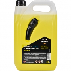 Омыватель стекла зимний Brexol BRX-050 SCREENWASH Melon -27°С 4 л