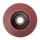 Диск шлифовальный лепестковый 125x22 мм зерно K150 Intertool BT-0215