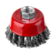 Щетка чашечная 65 мм М14 для УШМ Intertool BT-2065