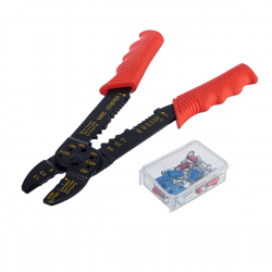 Набор инструментов 145 ед., 1/2", 1/4", Сr-V Intertool ET-7145