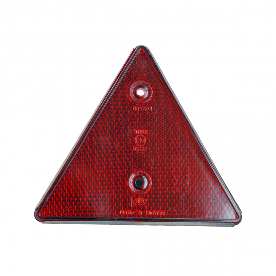 Світловідбивач ФП-401 трикутник червоний