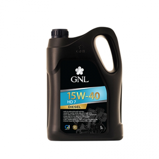 Масло моторное GNL HD 7 API CI-4/SL 15W-40 5 л/4.35 кг