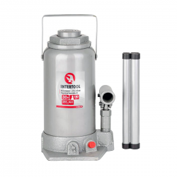 Домкрат стовпчик одноштоковий 30т 285-465 мм Intertool GT0029