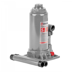 Домкрат стовпчик одноштоковий 5т 200-385 мм Intertool GT0053