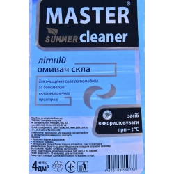 Омыватель стекла летний Master Cleaner Морской бриз 4 л