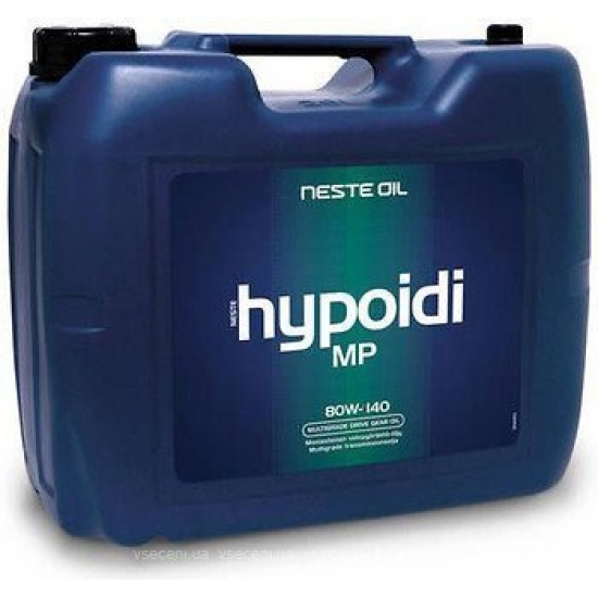 Масло трансмиссионное Neste Oil Hypoidi MP 80W-140 API GL-5 20 л/17 кг