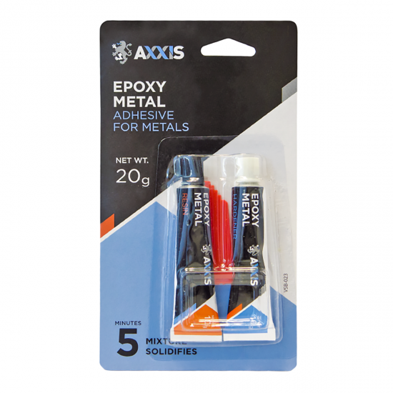 Клей для металу Epoxy-Metal 20г AXXIS VSB-023