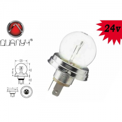 Лампа розжарювання R2 24V 55/50W P45T Діалуч Лампа розжарювання R2 24V 55/50W P45T Діалуч