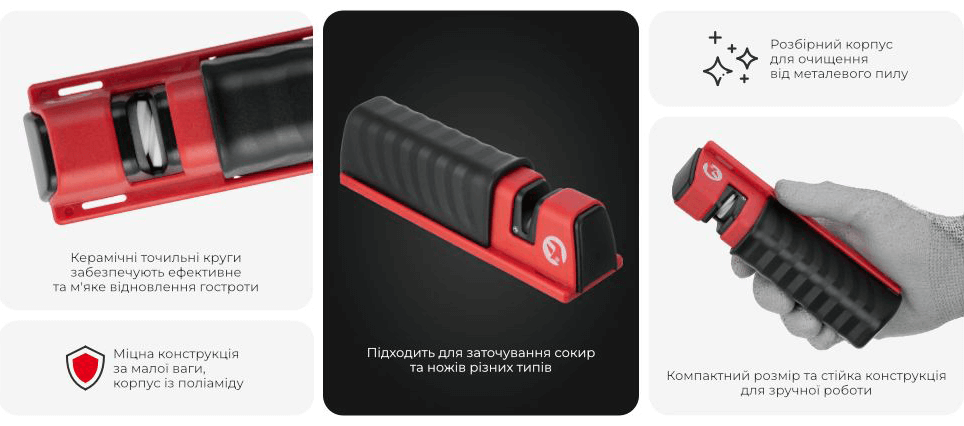 Конструкція та функціонал точила INTERTOOL HT-0553